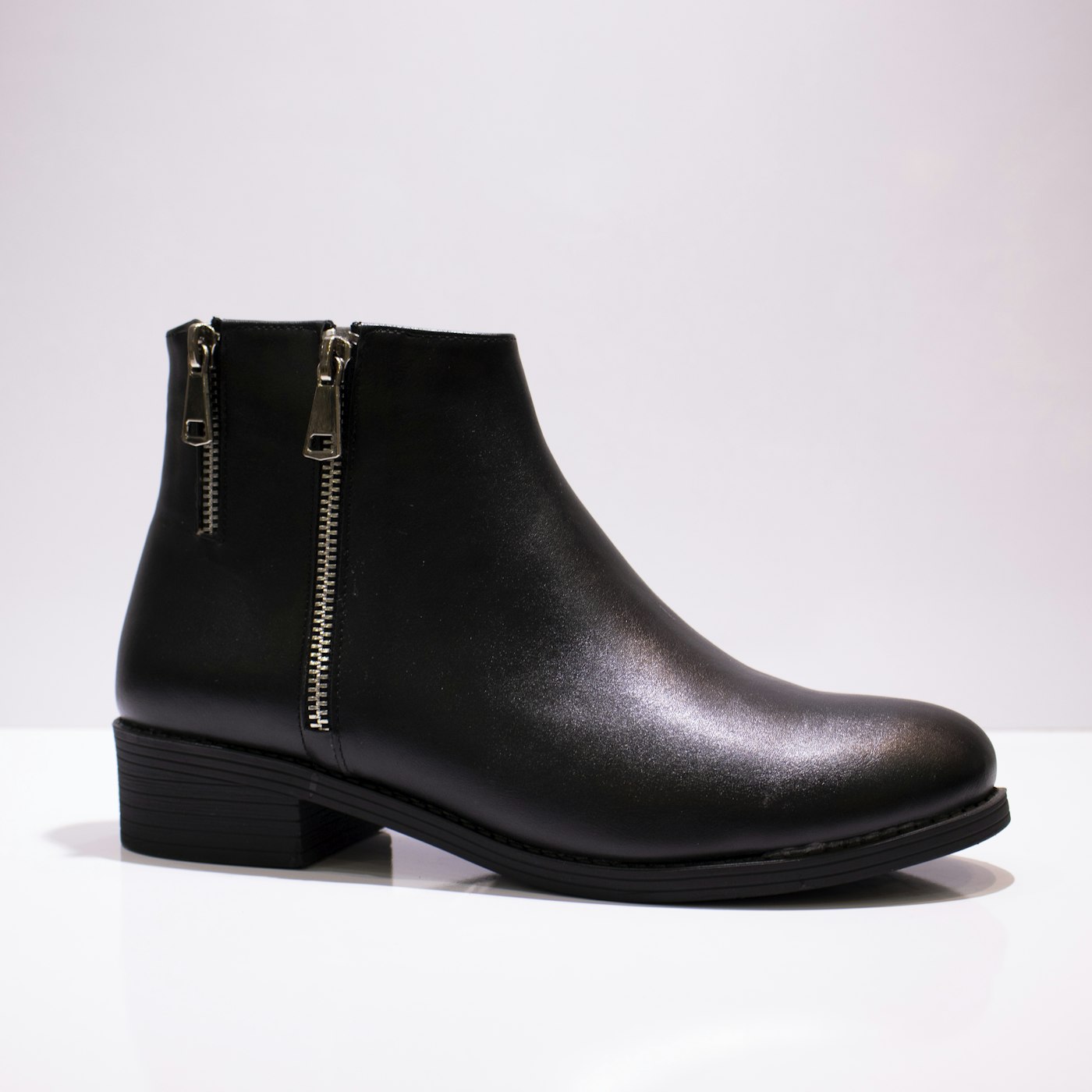 Leather Chelsea boots