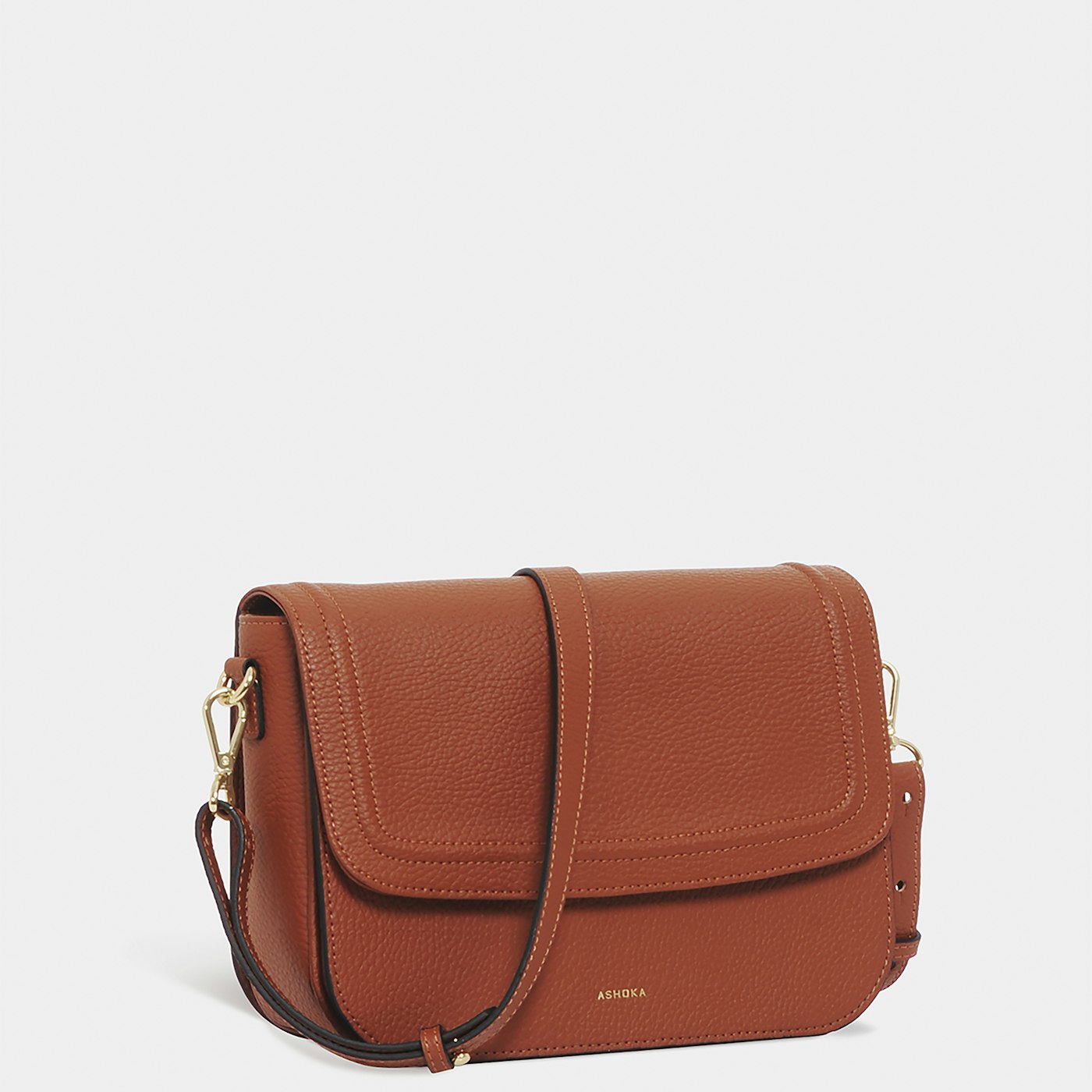 Leather sling bag