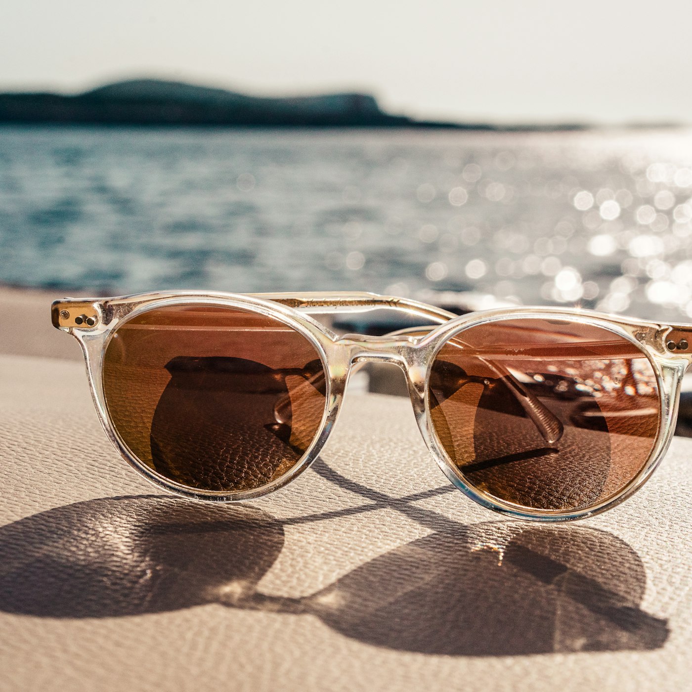 Amber sunglasses